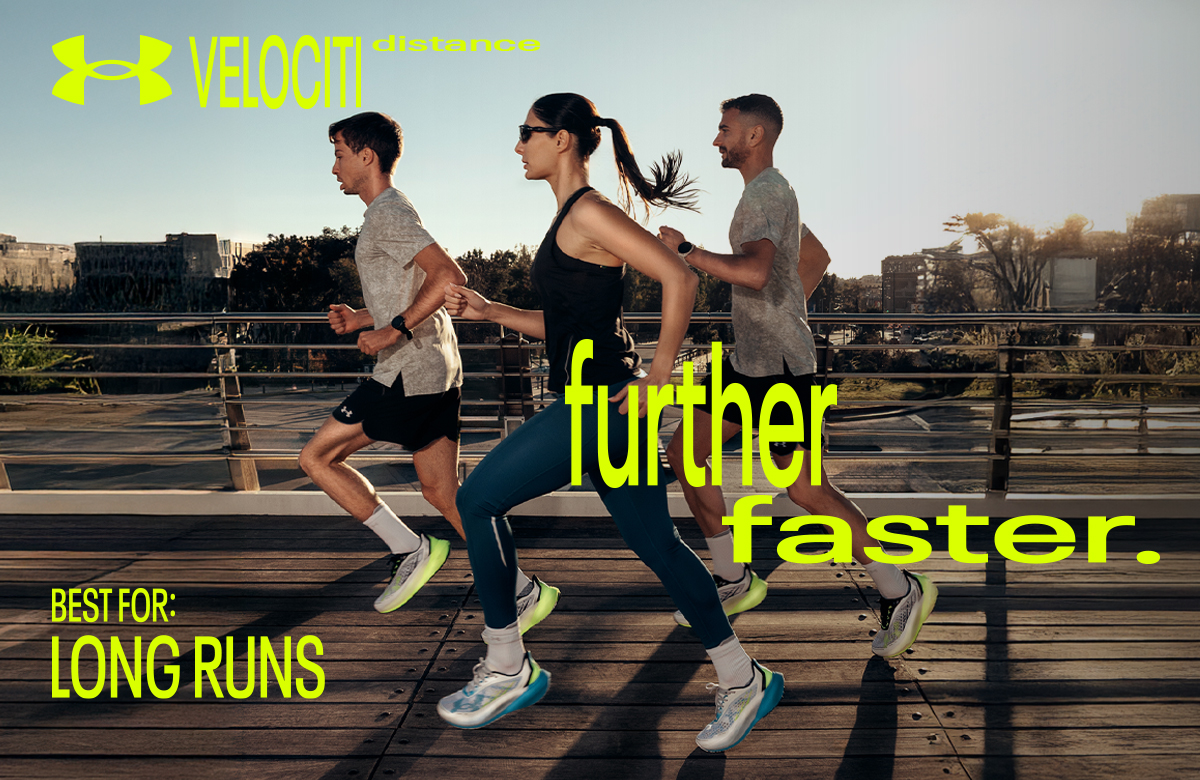 Ανακαλύψτε τη νέα running συλλογή UA Velociti στο κατάστημα UNDER ARMOUR