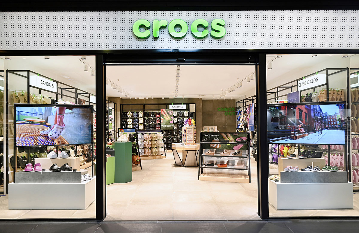 Ανακαινισμένο κατάστημα Crocs