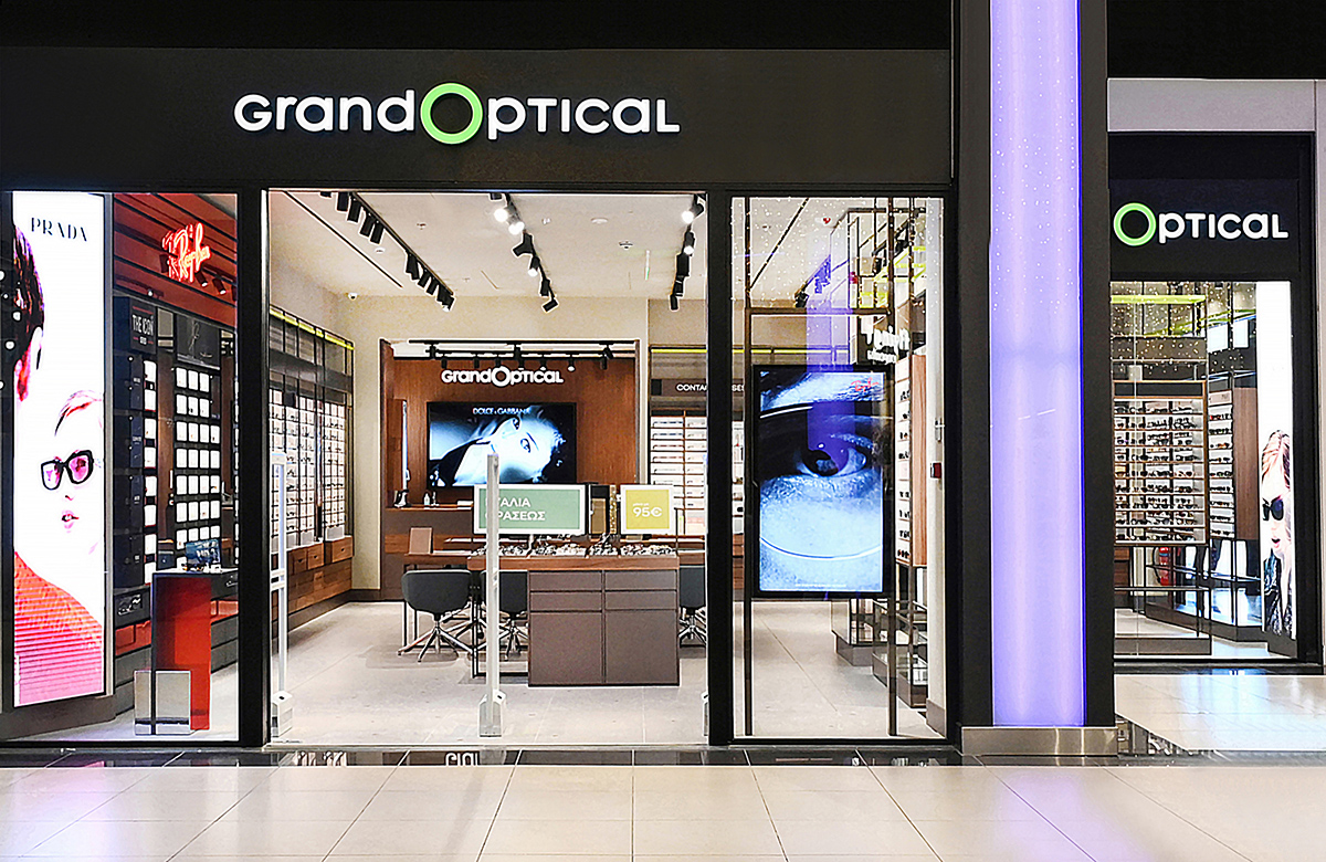 GrandOptical: Το ανακαινισμένο κατάστημα!