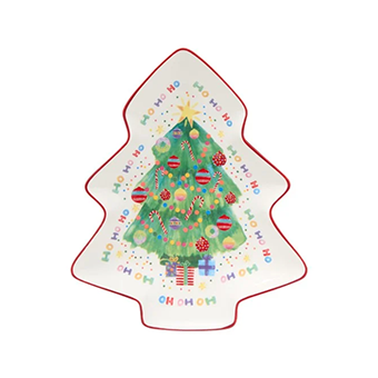 Λευκή πορσελάνινη πιατέλα Jolly Joy, Maxwell & Williams