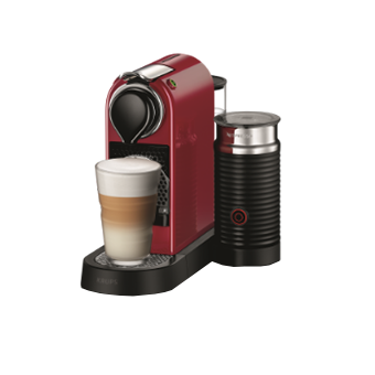 Κόκκινη μηχανή καφέ Original CitiZ & Milk
