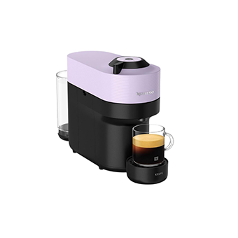 Λιλά μηχανή espresso Vertuo Pop