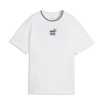 Λευκό κοντομάνικο t-shirt
