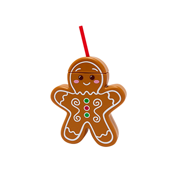 Christmas gingerbread flask