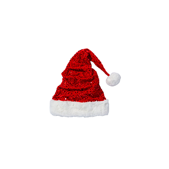 Santa Claus hat with rhinestones