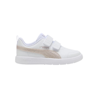 Λευκά παιδικά Sneakers Courtflex V3, Puma 