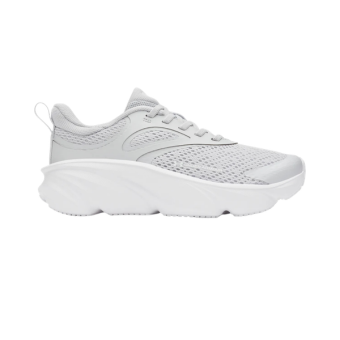 Λευκά αθλητικά sneakers με mesh λεπτομέρειες