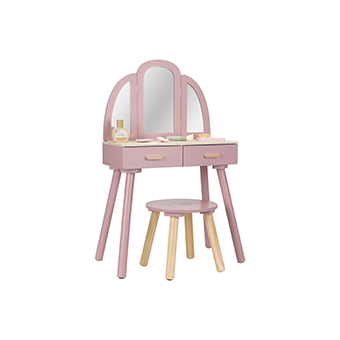 Ροζ boudoir με ξύλινα αξεσουάρ, Little Dutch