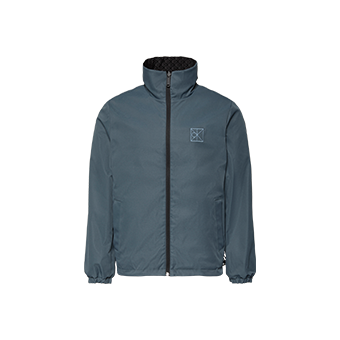 Μαύρο μακρυμάνικο τζάκετ με δύο όψεις