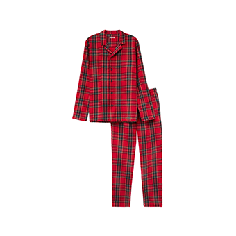Κόκκινο καρό σετ πυτζάμας