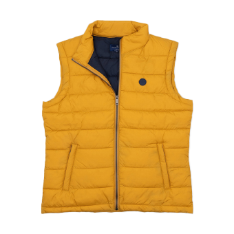 Κίτρινο αμάνικο γιλέκο