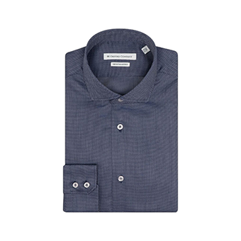 Μπλε κλασικό πουκάμισο Slim Fit Roxy