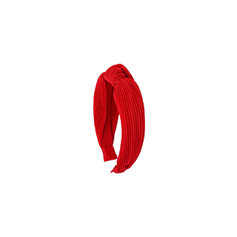 Red hair band