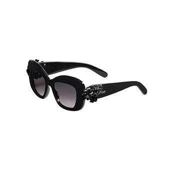 Black butterfly sunglasses with pattern, Christian Dior
