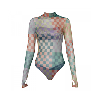 Εμπριμέ ολόσωμο μαγιό Palmy, Maaji