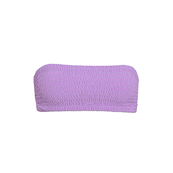 Μοβ strapless bandeau bikini top, Maaji
