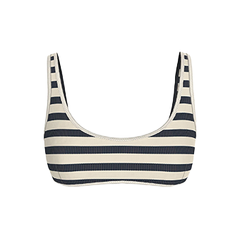 Ριγέ μπικίνι τοπ Textured Balconette, Tommy Hilfiger