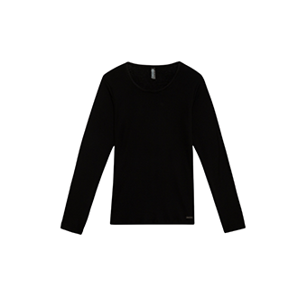 Μαύρη ισοθερμική μακρυμάνικη μπλούζα