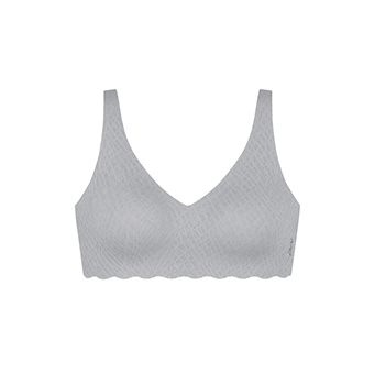 Gray zero feel bliss bra