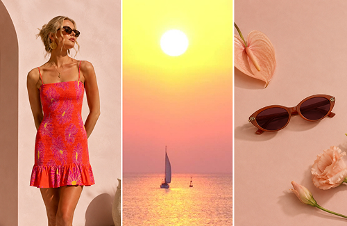 Summer Blush : Ανάλαφρα fits, φυσικές υφές και αξεσουάρ που αποπνέουν καλοκαίρι
